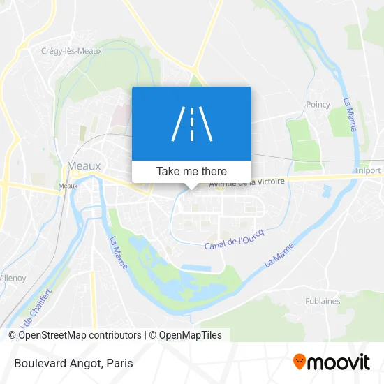 Boulevard Angot map