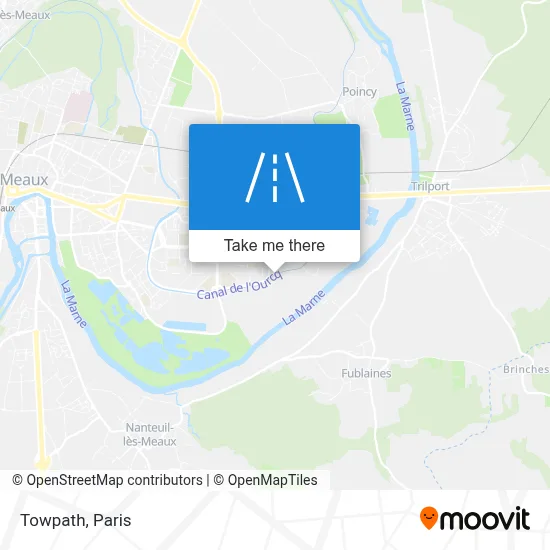 Chemin de Halage map