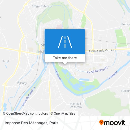 Impasse Des Mésanges map