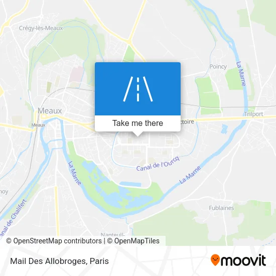 Mail Des Allobroges map