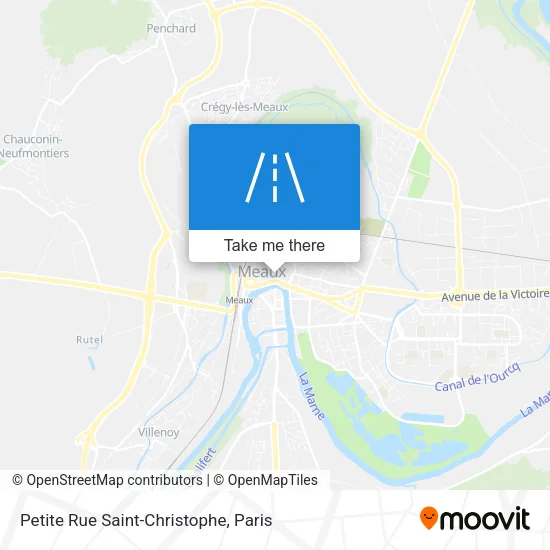 Petite Rue Saint-Christophe map
