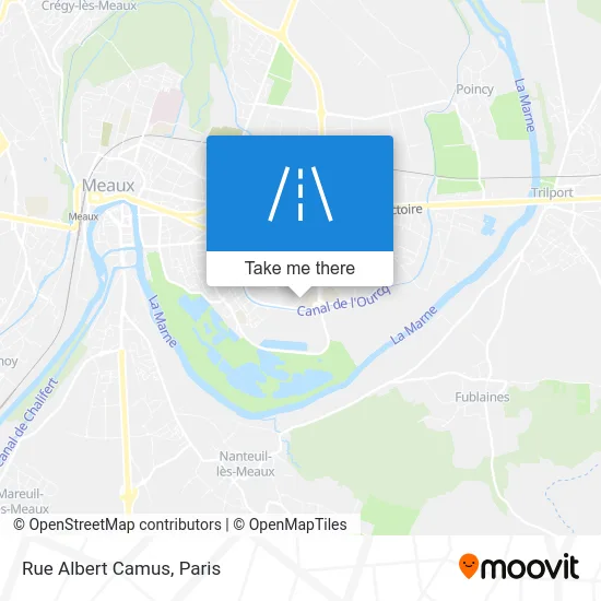 Rue Albert Camus map