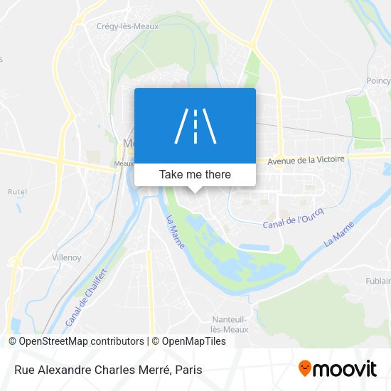 Rue Alexandre Charles Merré map