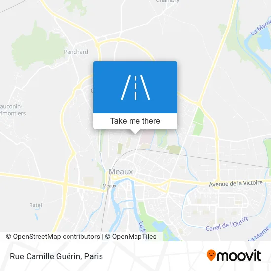 Rue Camille Guérin map