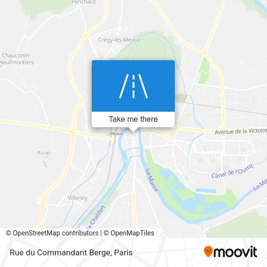 Rue du Commandant Berge map