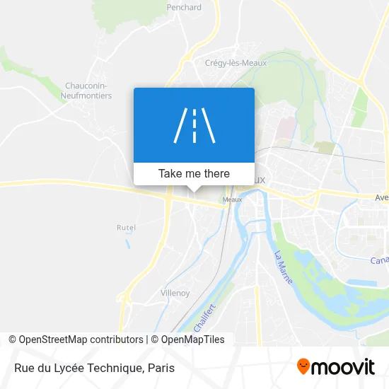 Rue du Lycée Technique map