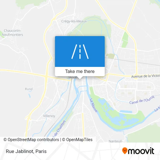 Rue Jablinot map