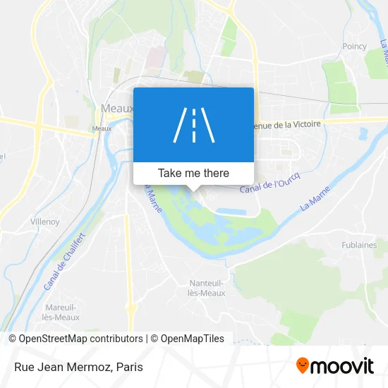 Rue Jean Mermoz map