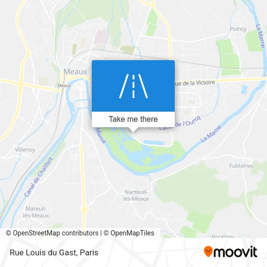 Rue Louis du Gast map