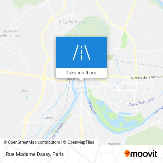 Rue Madame Dassy map