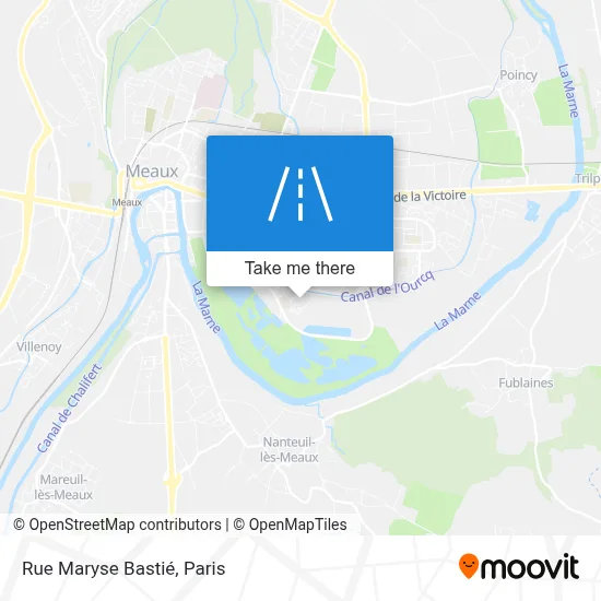 Rue Maryse Bastié map