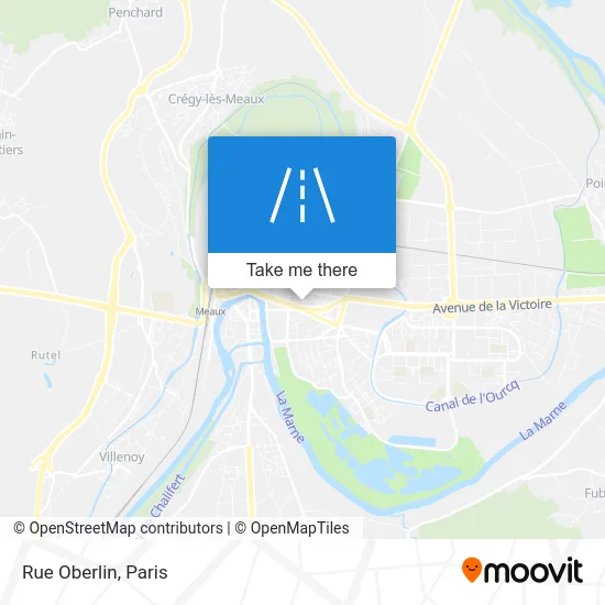 Rue Oberlin map