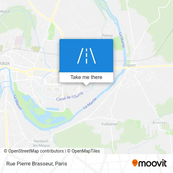 Rue Pierre Brasseur map