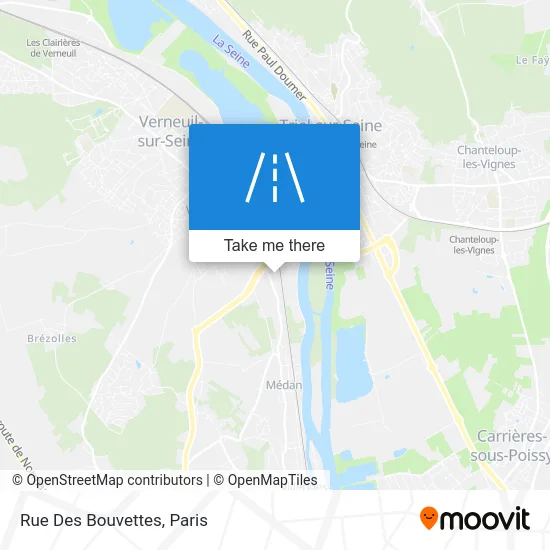 Rue Des Bouvettes map