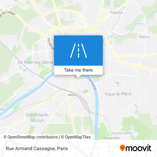 Rue Armand Cassagne map