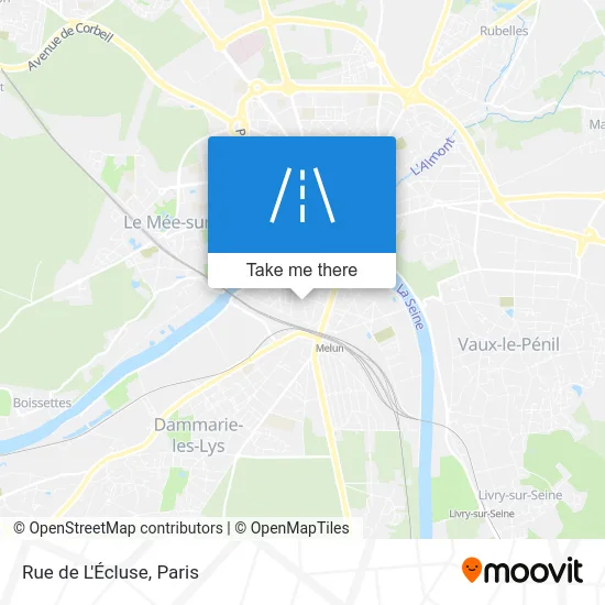 Rue de L'Écluse map