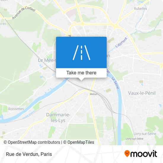 Rue de Verdun map
