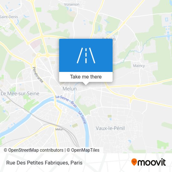 Rue Des Petites Fabriques map