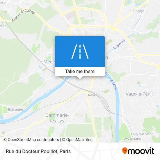 Rue du Docteur Pouillot map