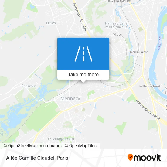 Allée Camille Claudel map