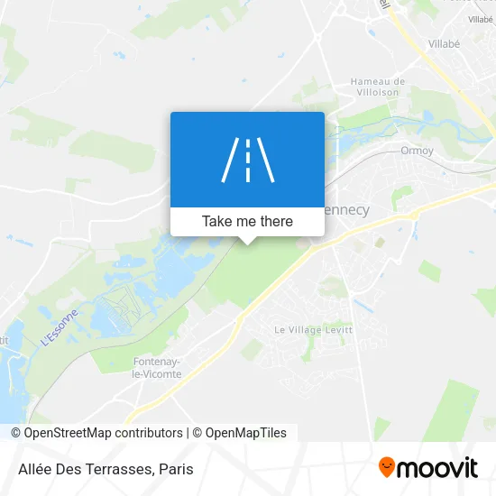 Allée Des Terrasses map