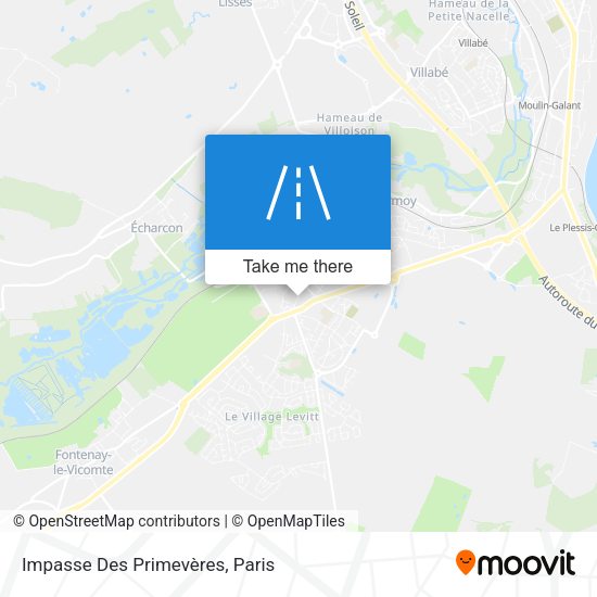 Impasse Des Primevères map