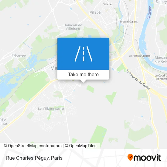 Rue Charles Péguy map