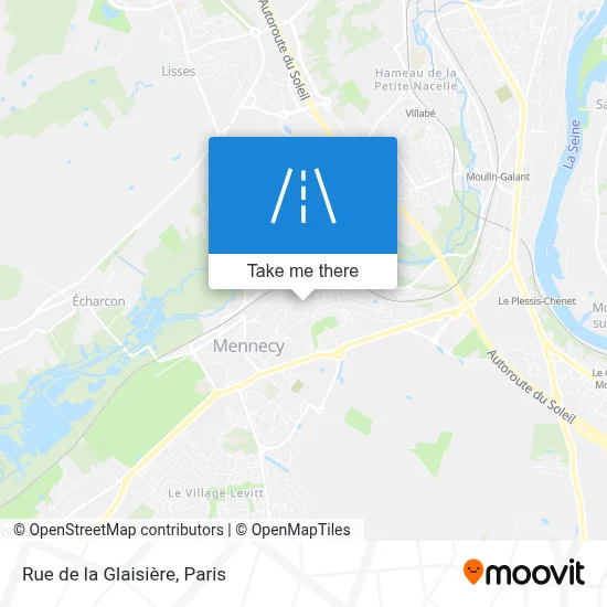 Rue de la Glaisière map