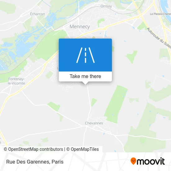 Rue Des Garennes map