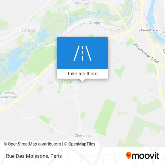 Rue Des Moissons map