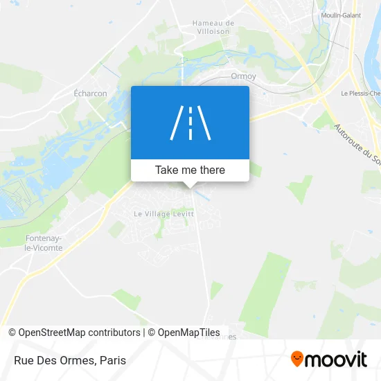 Rue Des Ormes map
