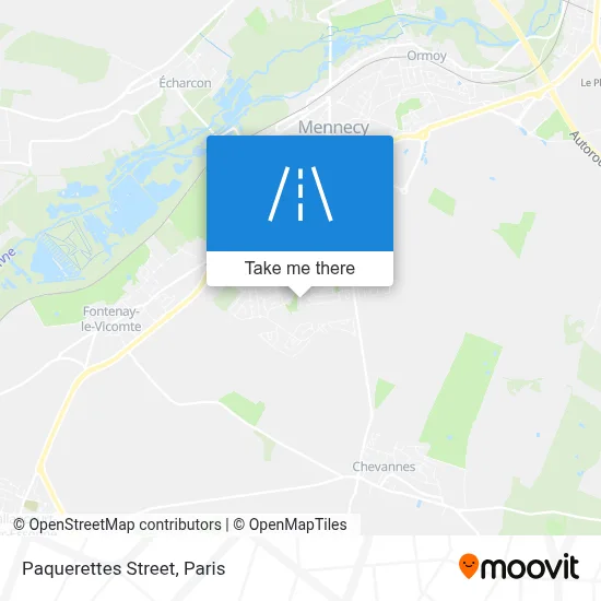 Rue Des Paquerettes map