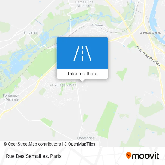 Rue Des Semailles map