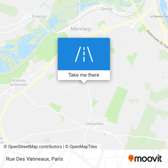 Rue Des Vanneaux map