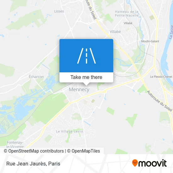 Rue Jean Jaurès map