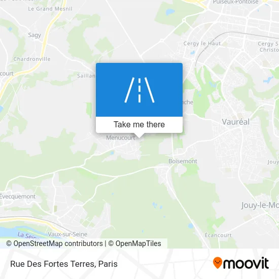 Rue Des Fortes Terres map