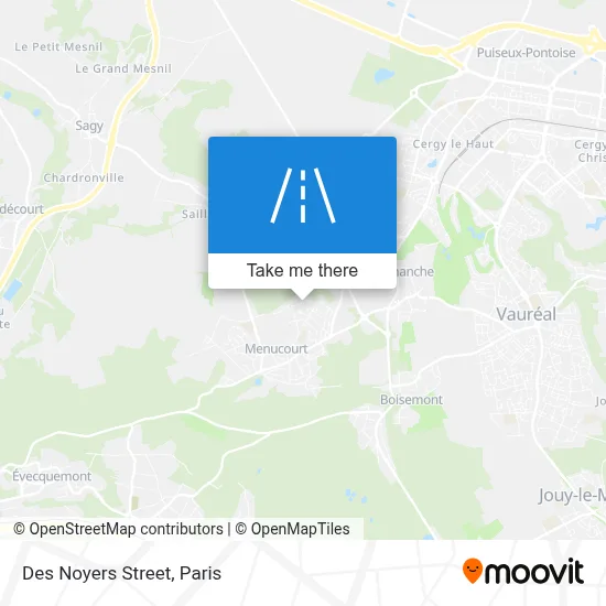 Rue Des Noyers map