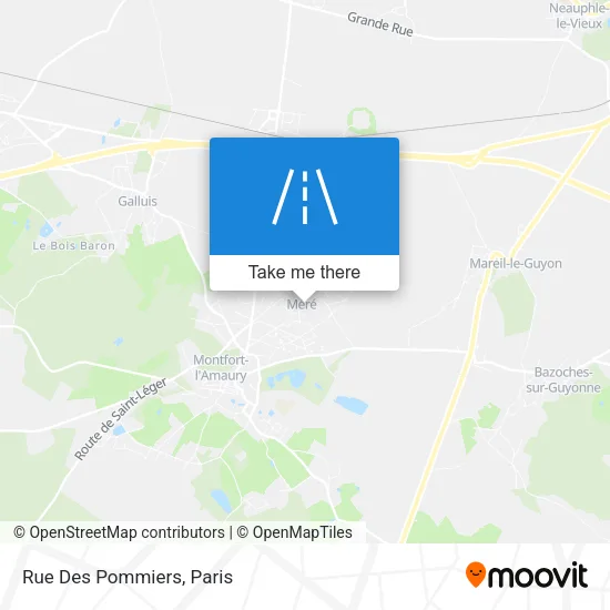Rue Des Pommiers map