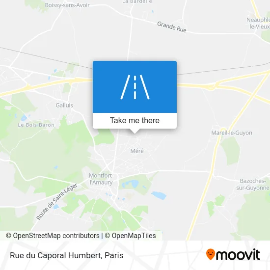 Rue du Caporal Humbert map