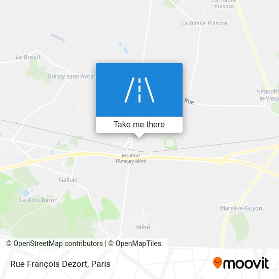 Rue François Dezort map