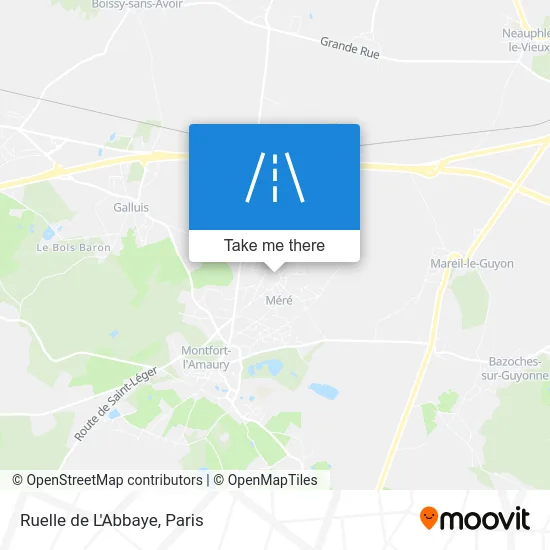 Ruelle de L'Abbaye map