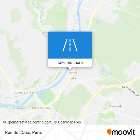 Rue de L'Oise map