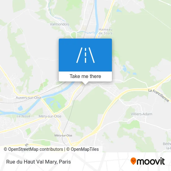 Rue du Haut Val Mary map