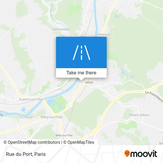 Mapa Rue du Port
