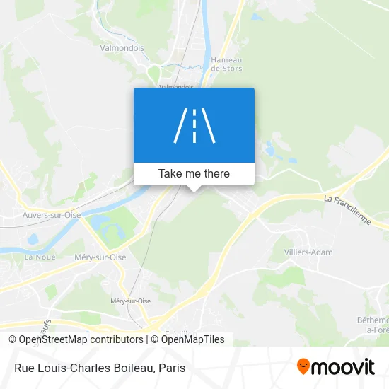 Rue Louis-Charles Boileau map