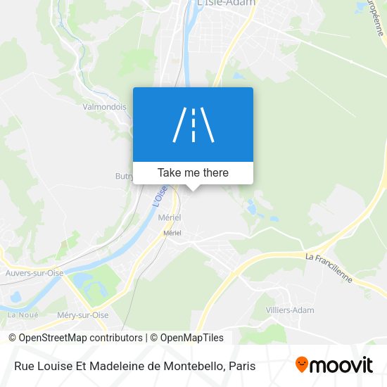 Rue Louise Et Madeleine de Montebello map