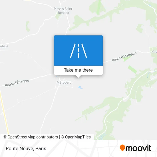 Route Neuve map