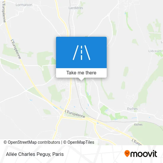 Allée Charles Peguy map