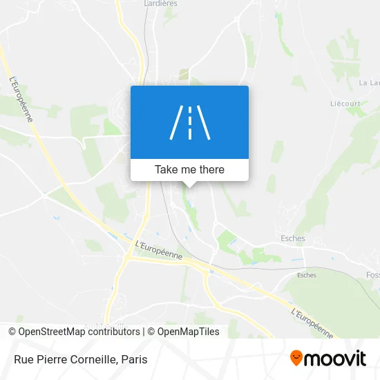 Rue Pierre Corneille map