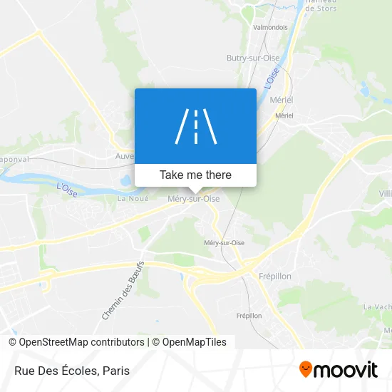 Rue Des Écoles map